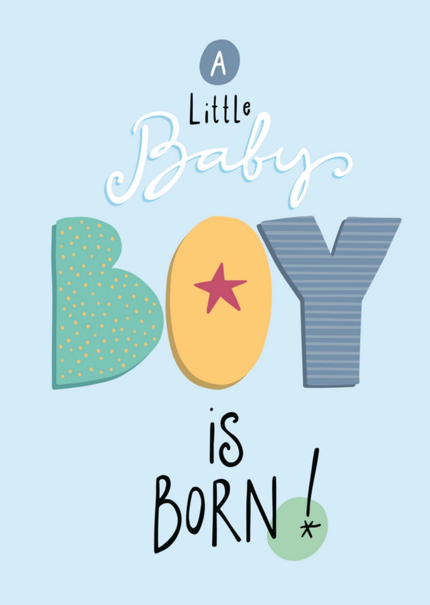 Funny Side Up - Geboorte jongen - Baby boy