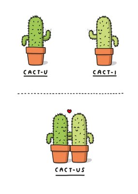 Tillovision | Valentijnskaart | cactus
