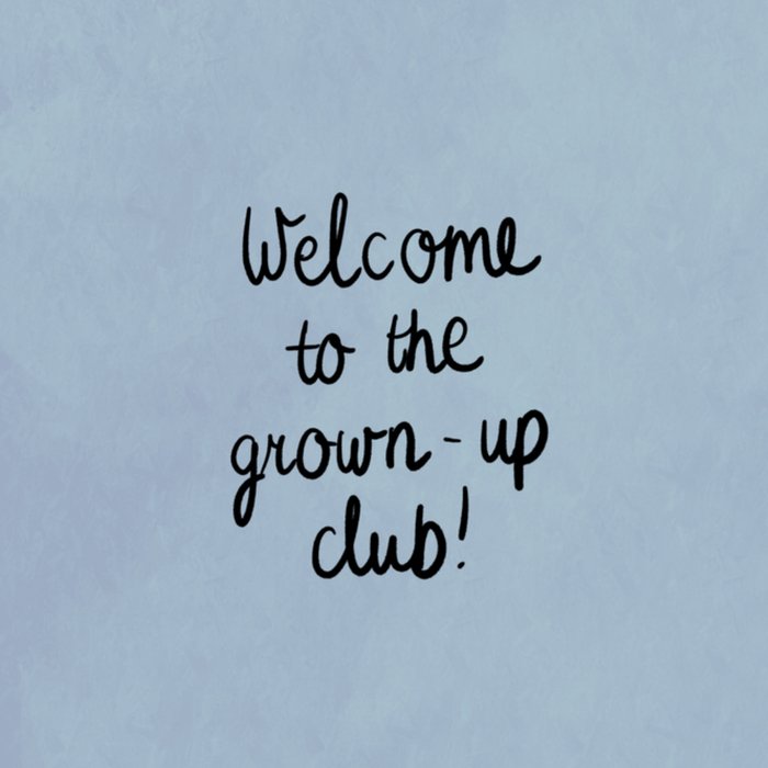 Greetz | Verjaardagskaart | grown-up club