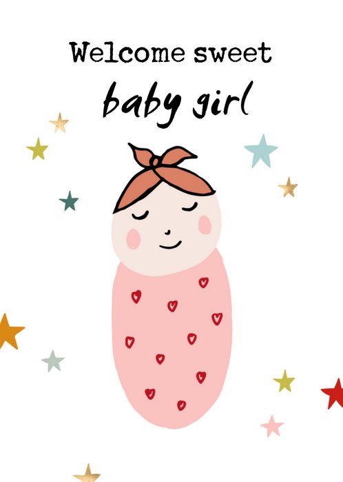 Greetz | Geboortekaart | Baby girl