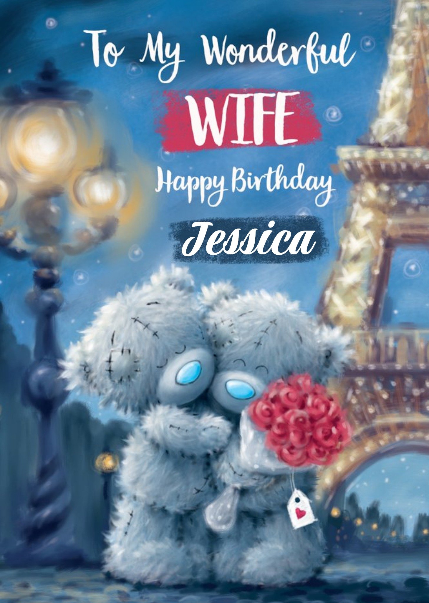 Me to You - Verjaardagskaart - Tatty Teddy - liefste vrouw
