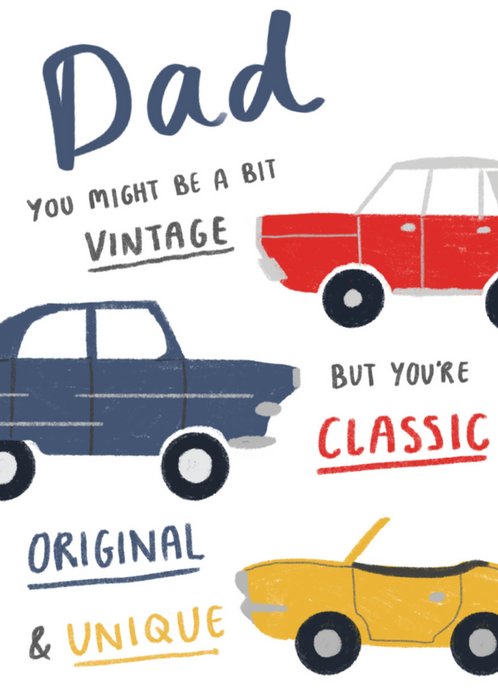 Millicent Venton | Verjaardagskaart | cars