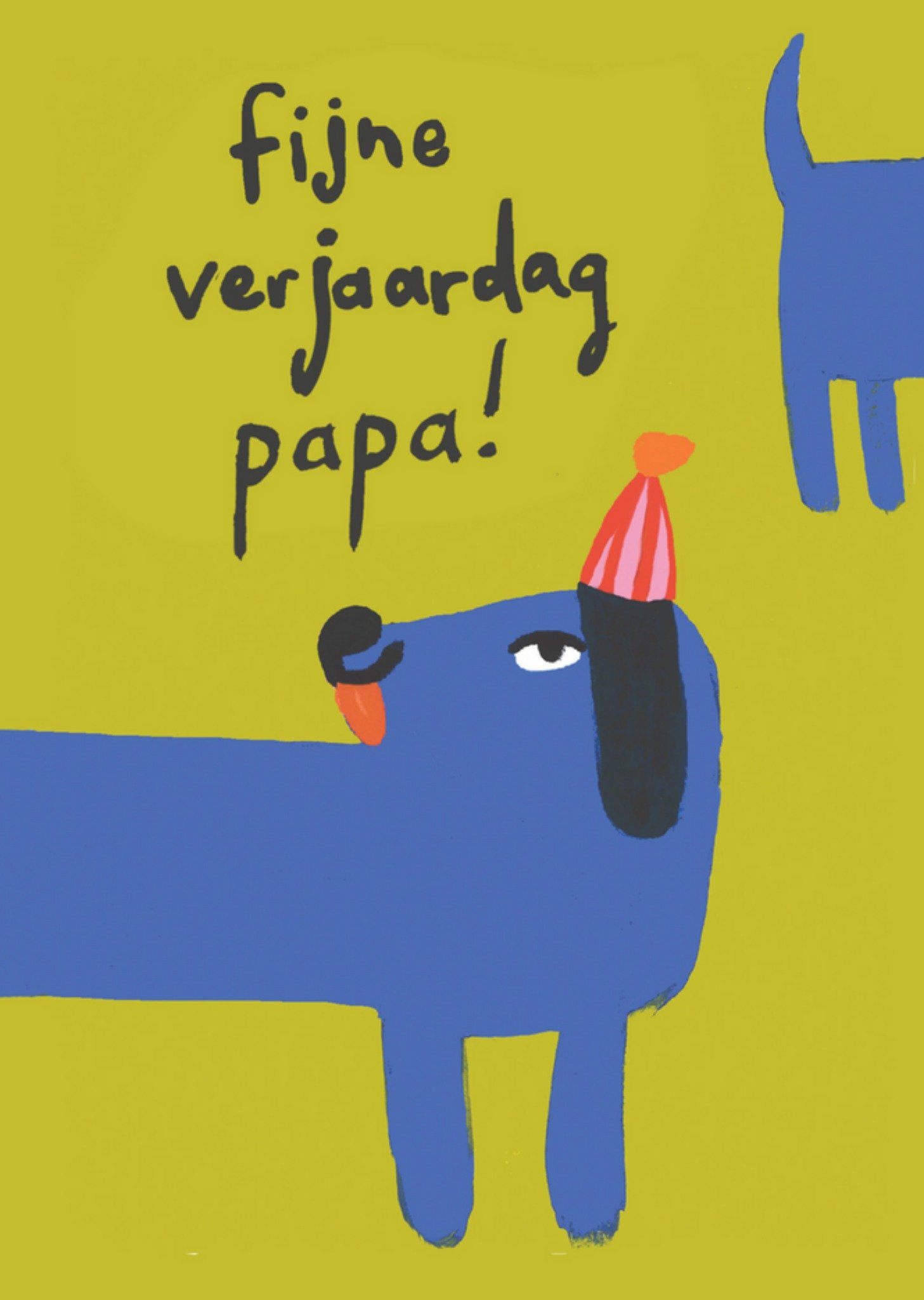 Sooshichacha - Verjaardagskaart - vader - hond