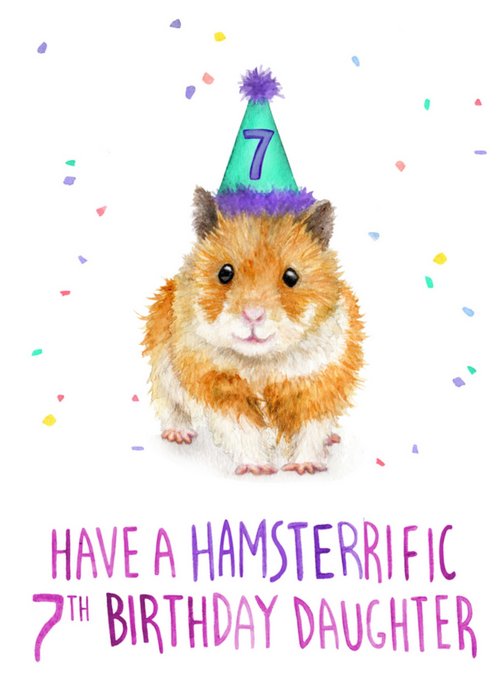 Citrus Bunn | Verjaardagskaart | hamsterrific