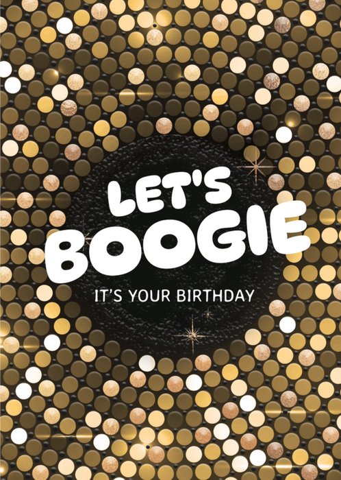 TMS | Verjaardagskaart | Let's Boogie!