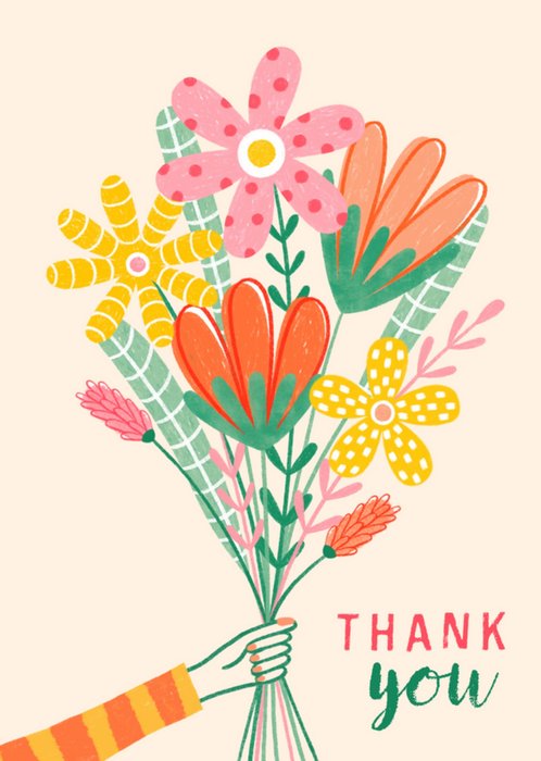 Marieke Witke | Bedankkaart | bloemen
