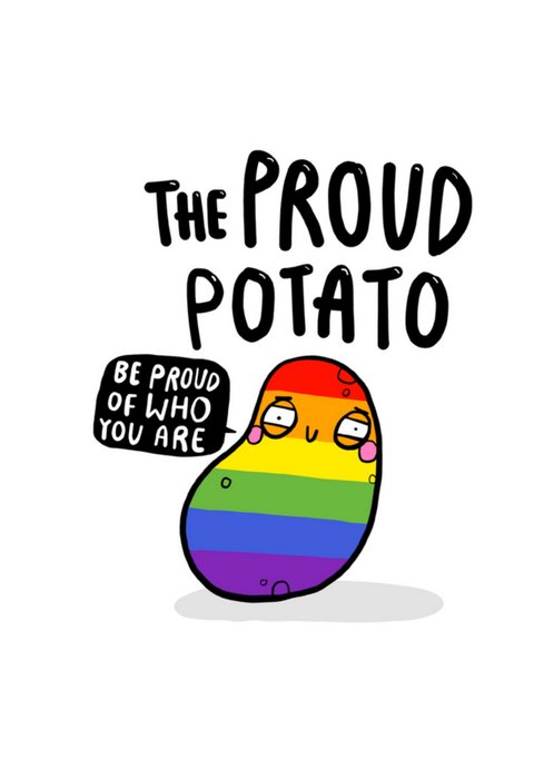 Katie Abey | Pride kaart | Aardappel