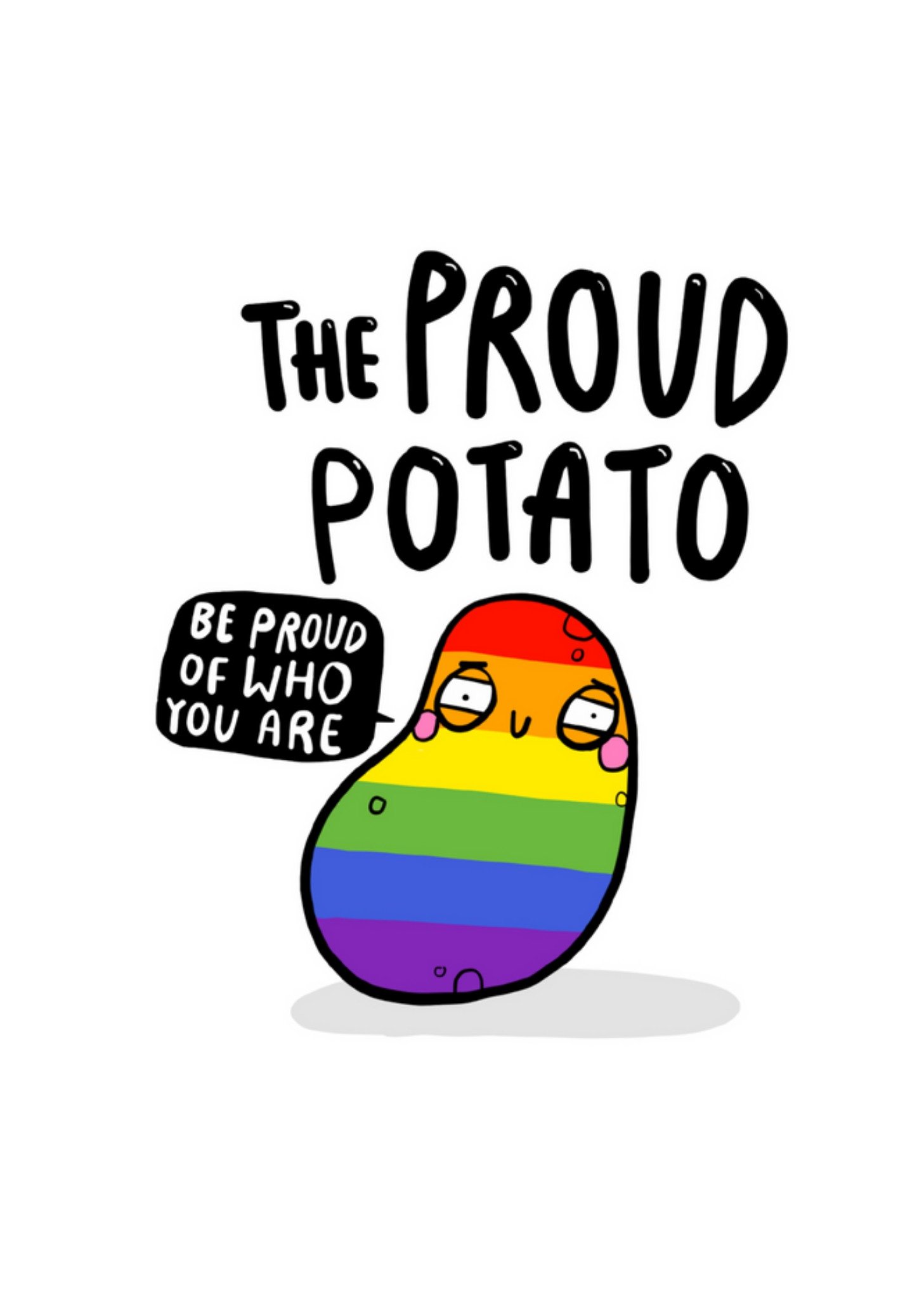 Katie Abey - Pride kaart - Aardappel