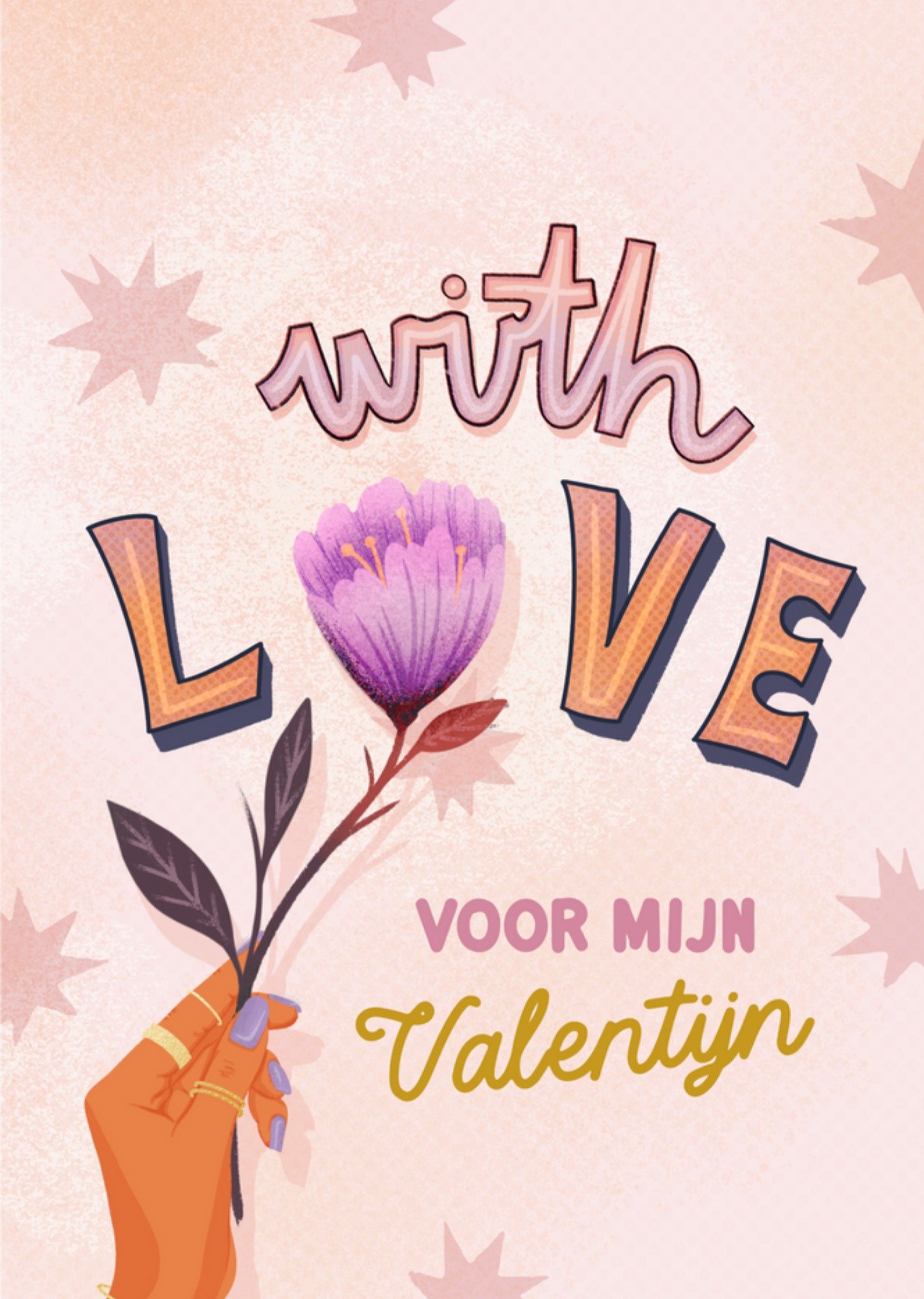 Valentijnskaart - With Love