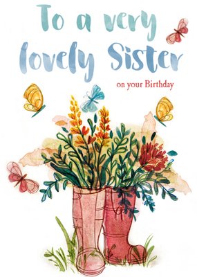 Greetz | Verjaardagskaart | Lovely sister