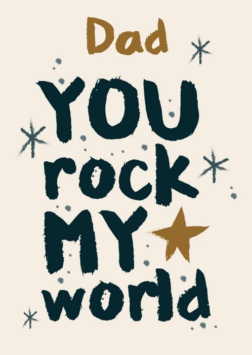 Greetz | Valentijnskaart | papa | you rock