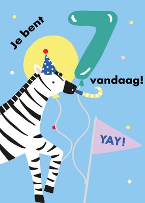 Greetz | Verjaardagskaart | zebra