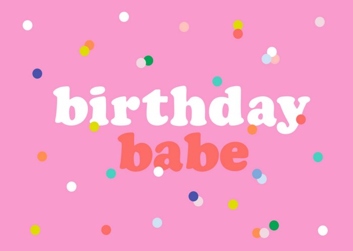 Greetz | Verjaardagskaart | birthday babe