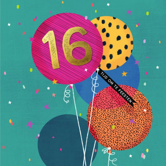 Greetz | Verjaardag | Ballon | 16