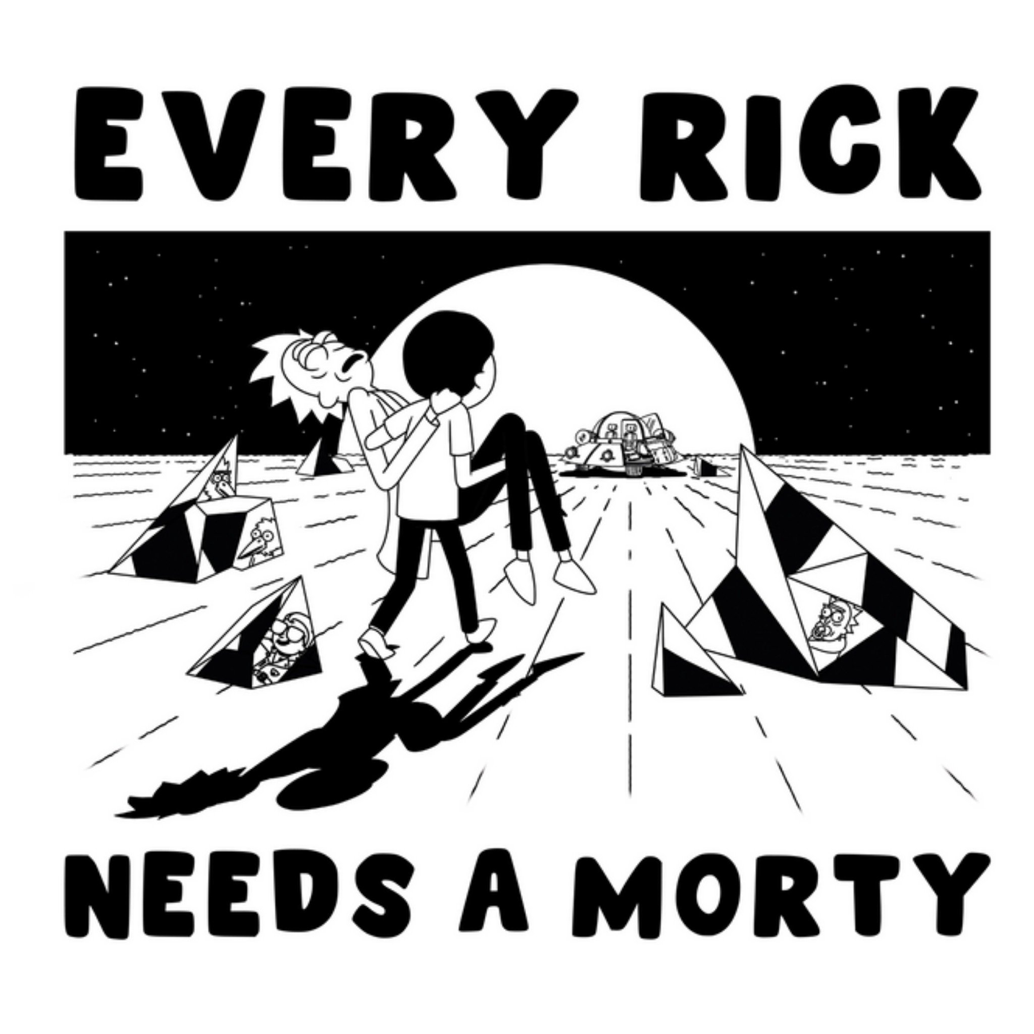 Rick and Morty - Verjaardagskaart - Vriendschap