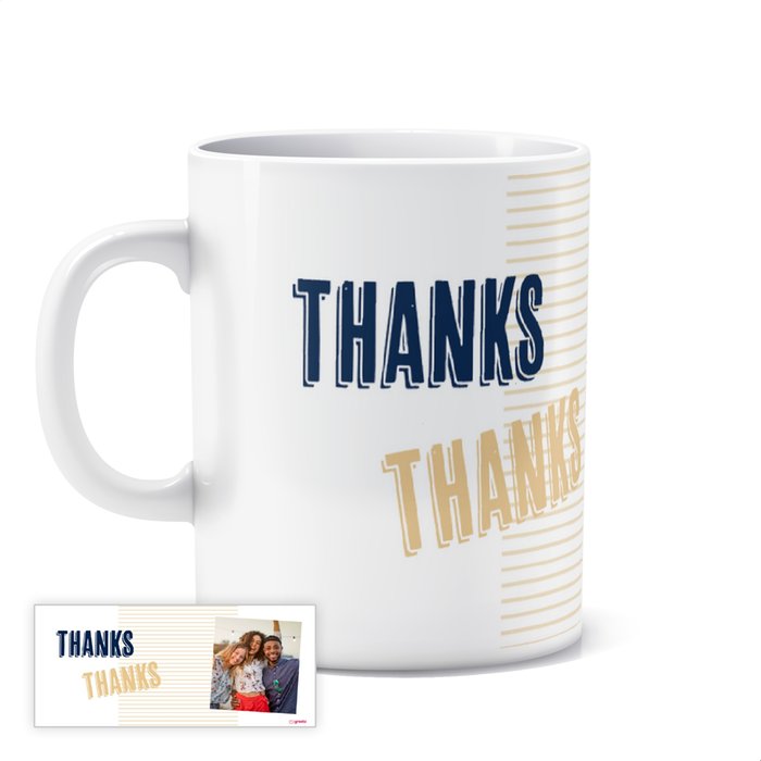 Mok | Thanks | met eigen foto