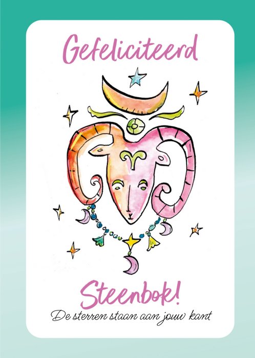 Jill | Verjaardagskaart | Steenbok
