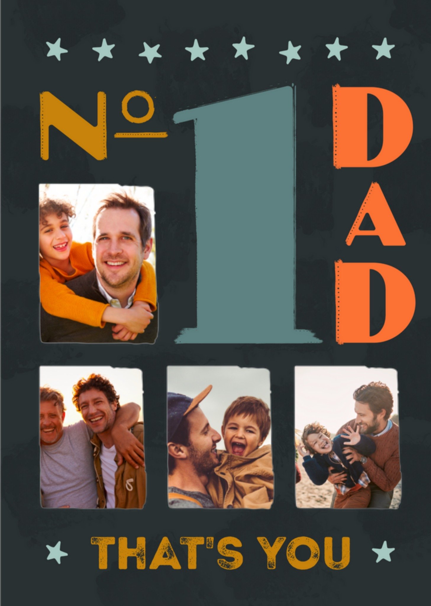 Vaderdagkaart - No 1 Dad