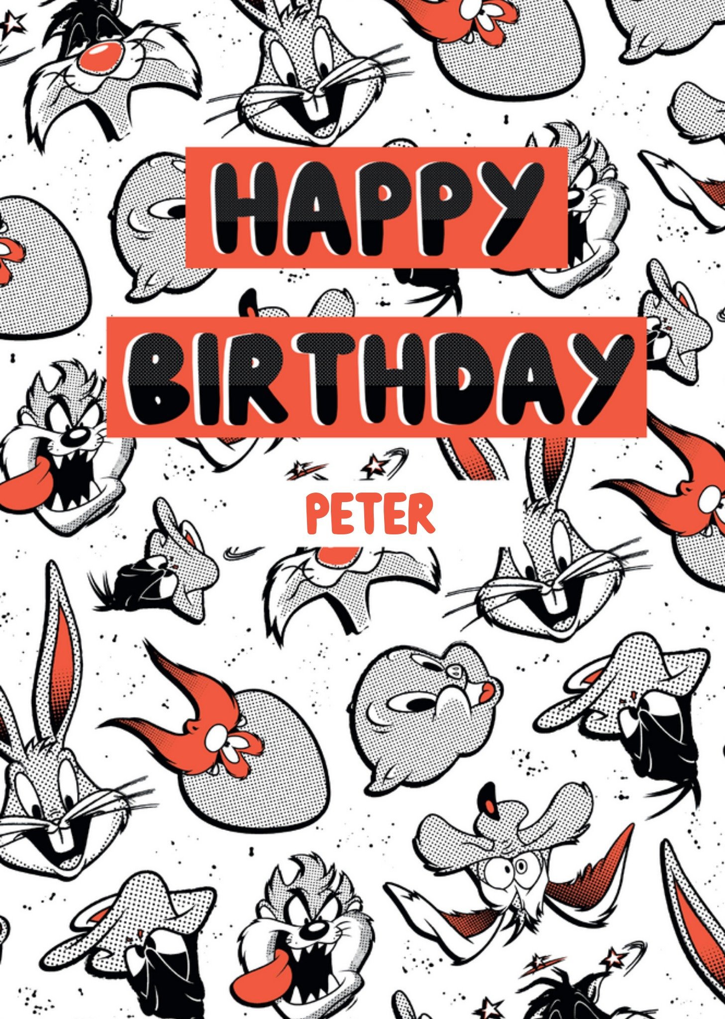 Warner Bros - Verjaardagskaart - Looney Tunes - Karakters