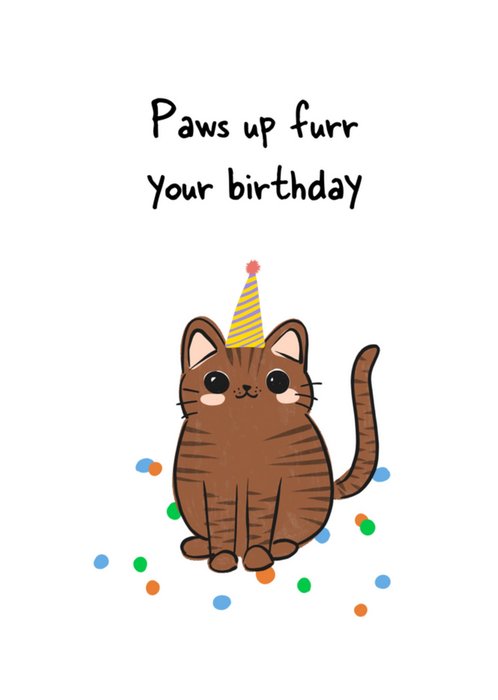 Greetz | Verjaardagskaart | kat | grappig