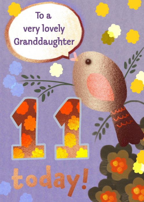 Greetz | Verjaardagskaart | bird met leeftijd