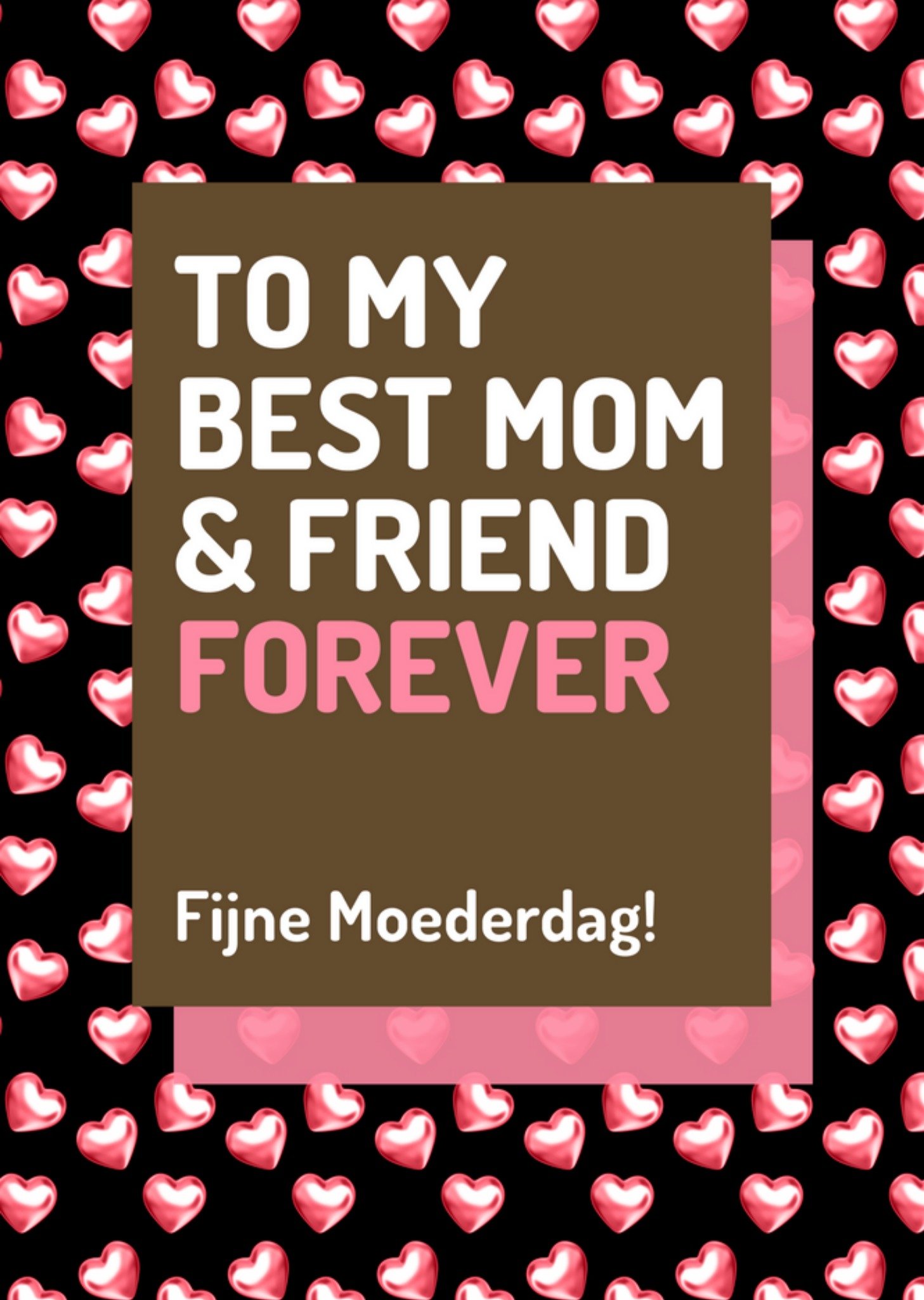 Love Repeat - Moederdagkaart - Best Mom Friend