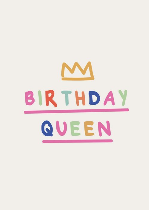Rumble Cards | Verjaardagskaart | Birthday queen