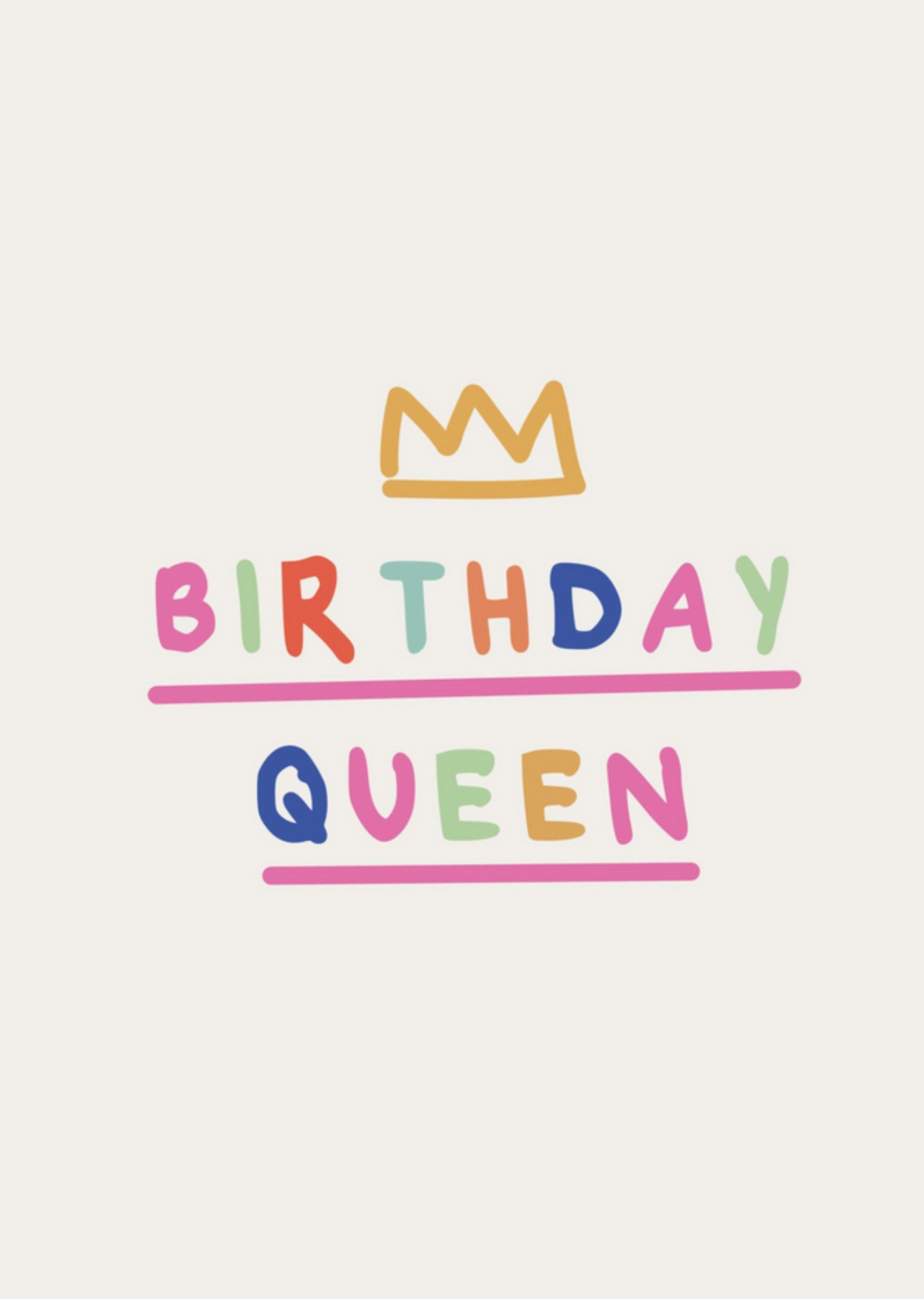 Rumble Cards - Verjaardagskaart - Birthday queen