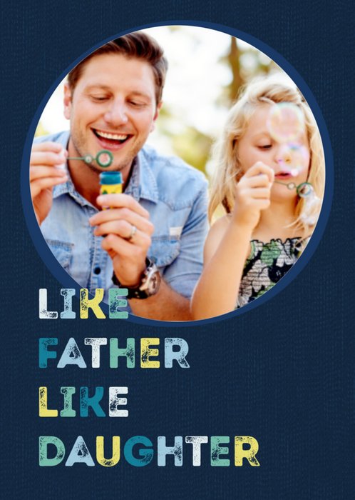 Greetz | Vaderdagkaart | like father like daughter