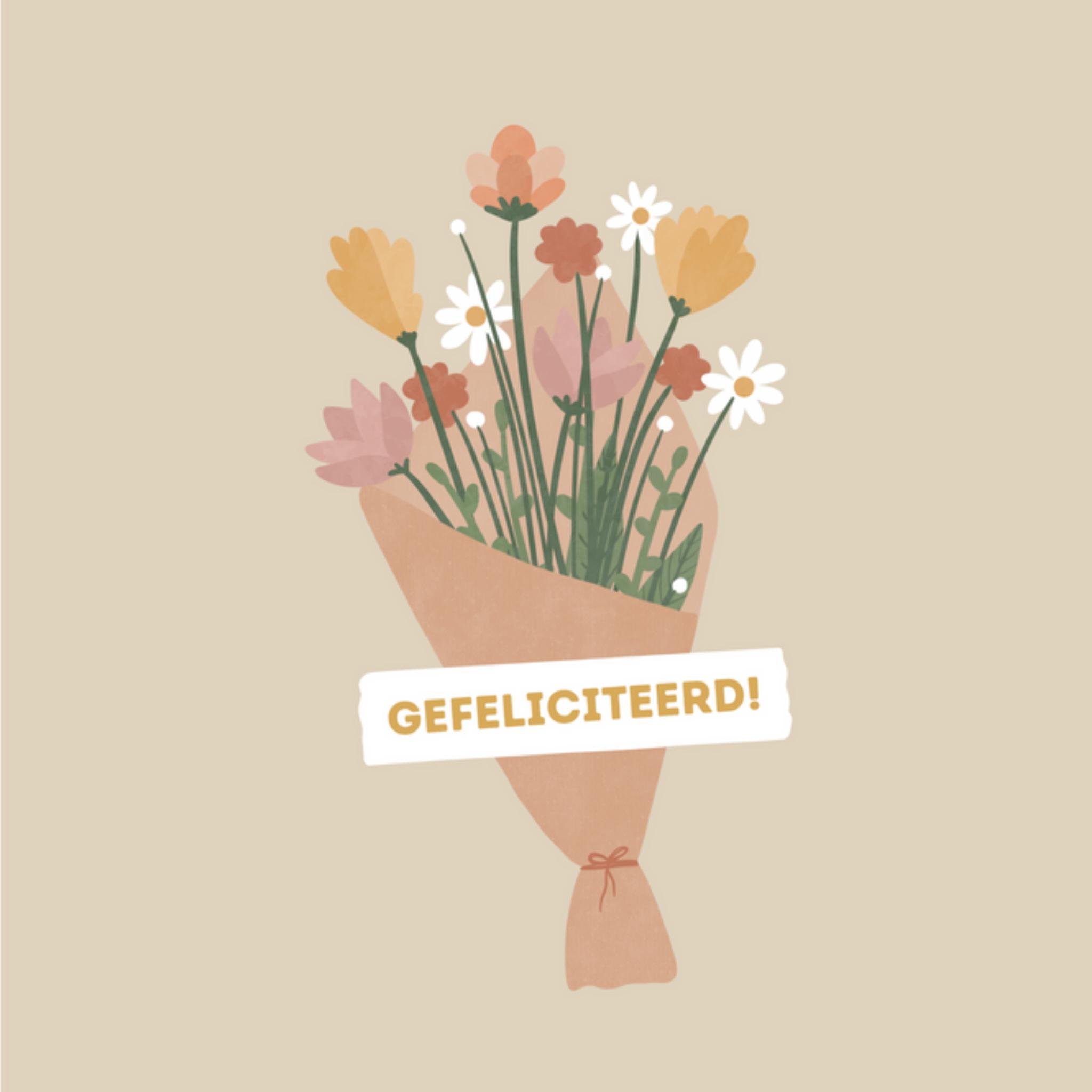 Verjaardagskaart - Greetz - Bloemen - Zakelijk