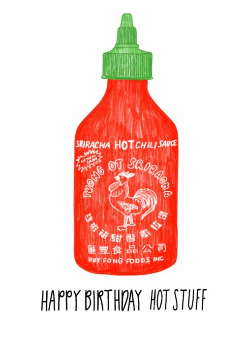 Corrin Strain | Verjaardagskaart | hot stuff