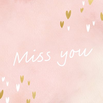 Greetz | Valentijnskaart | Miss you