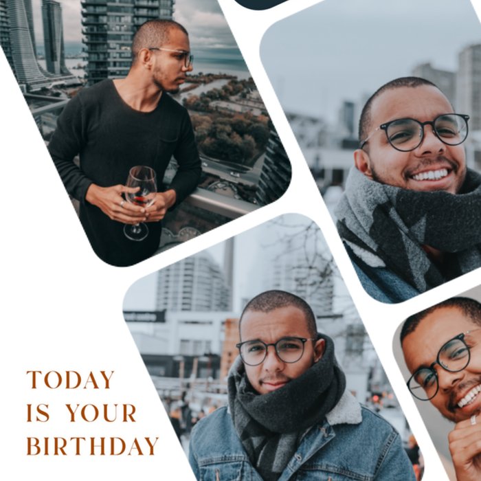 Greetz | Verjaardagskaart | Met fotos | Today is your birthday