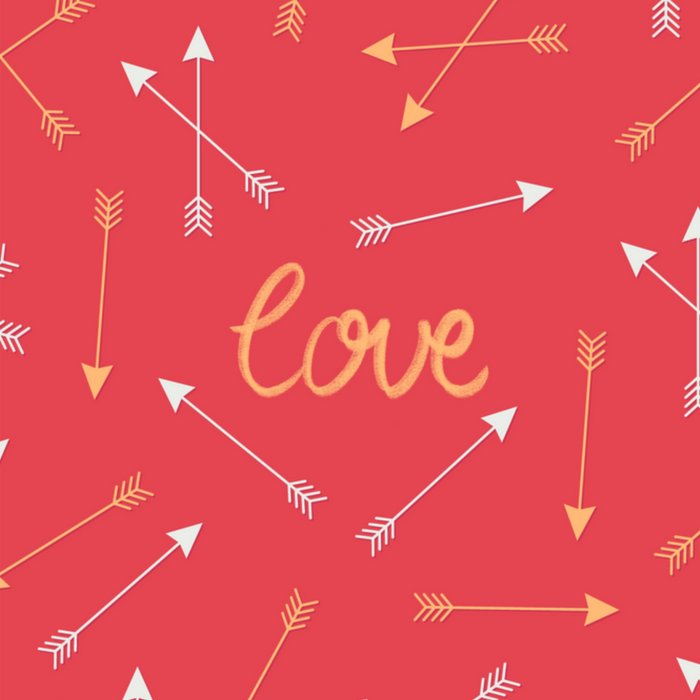 Greetz | Valentijnskaart | pijlen