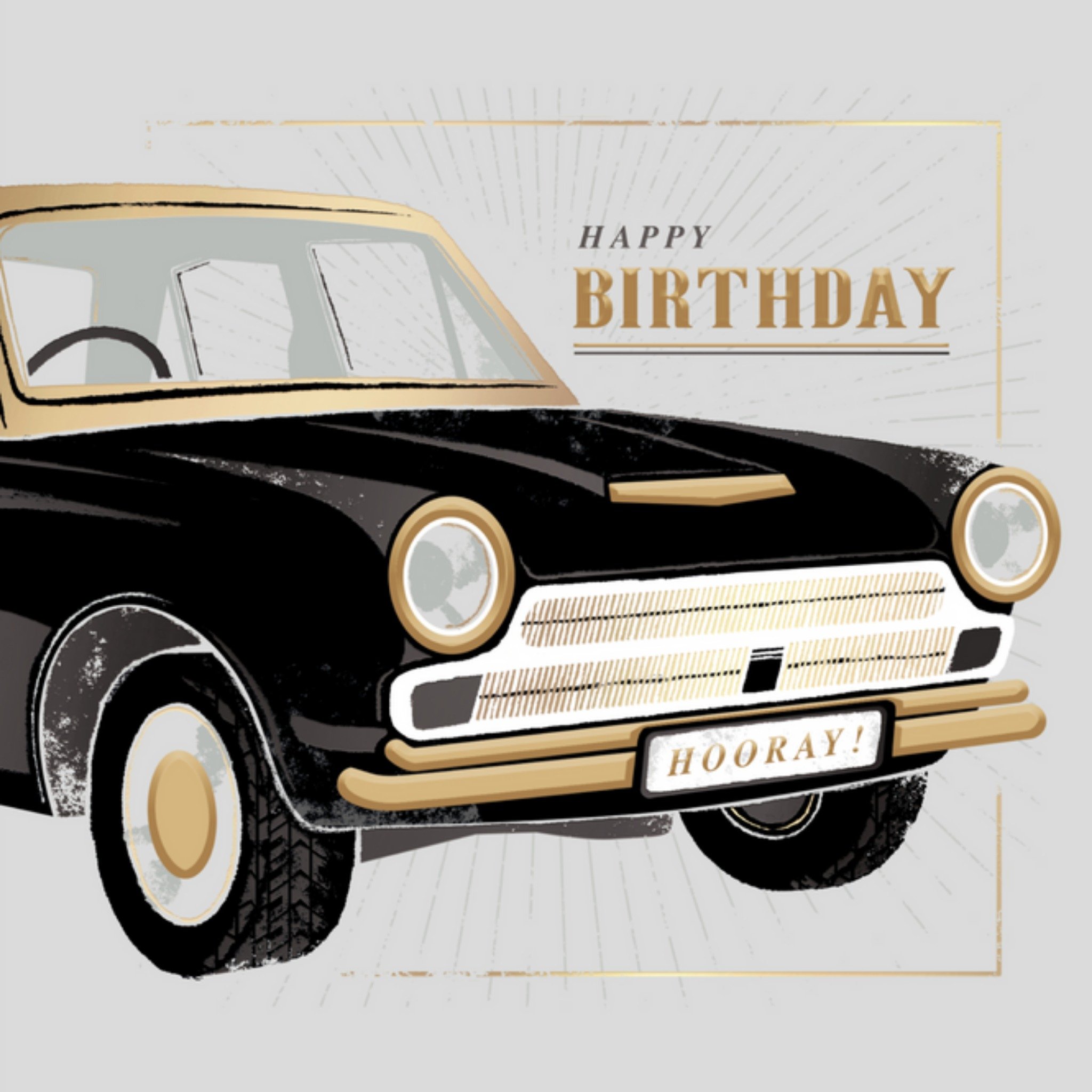 HotchPotch - Verjaardagskaart - auto