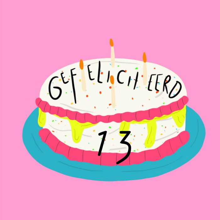 Verjaardagskaart | Greetz | Kind | Illustratie