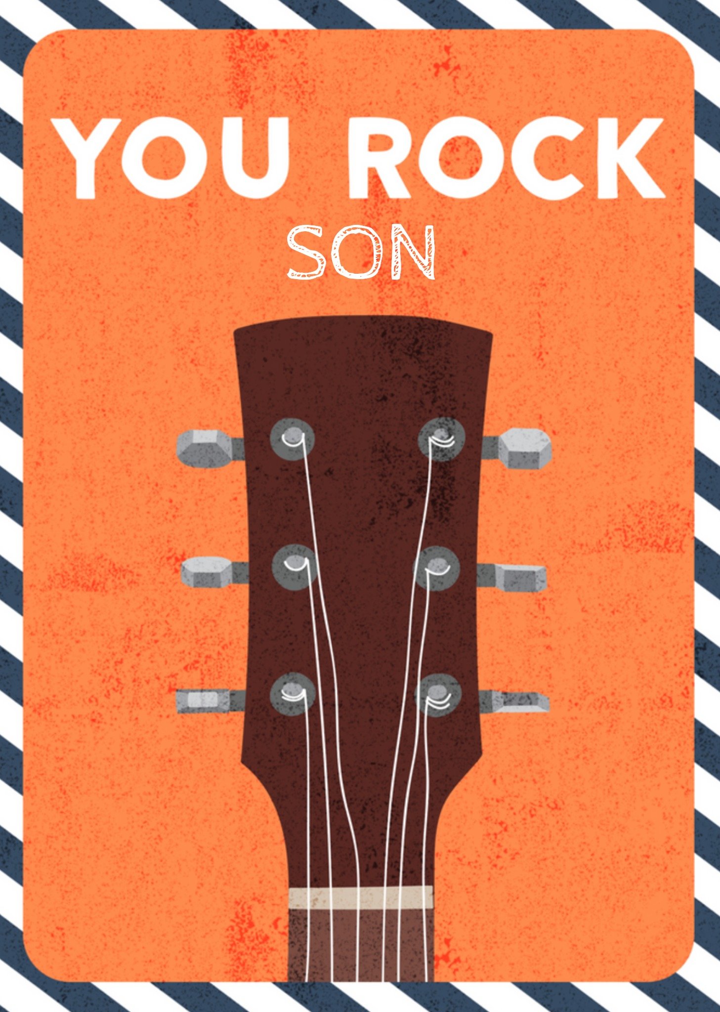 Verjaardagskaart - You rock son