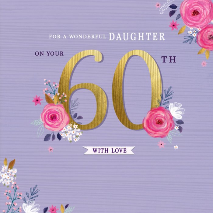 Greetz | Verjaardagskaart | 60th birthday