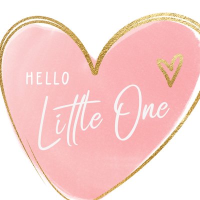 Luckz | Geboortekaart | Hello little one