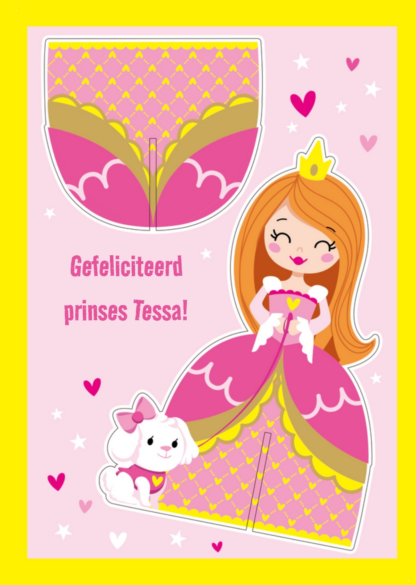 TMS - Verjaardagskaart - Prinses