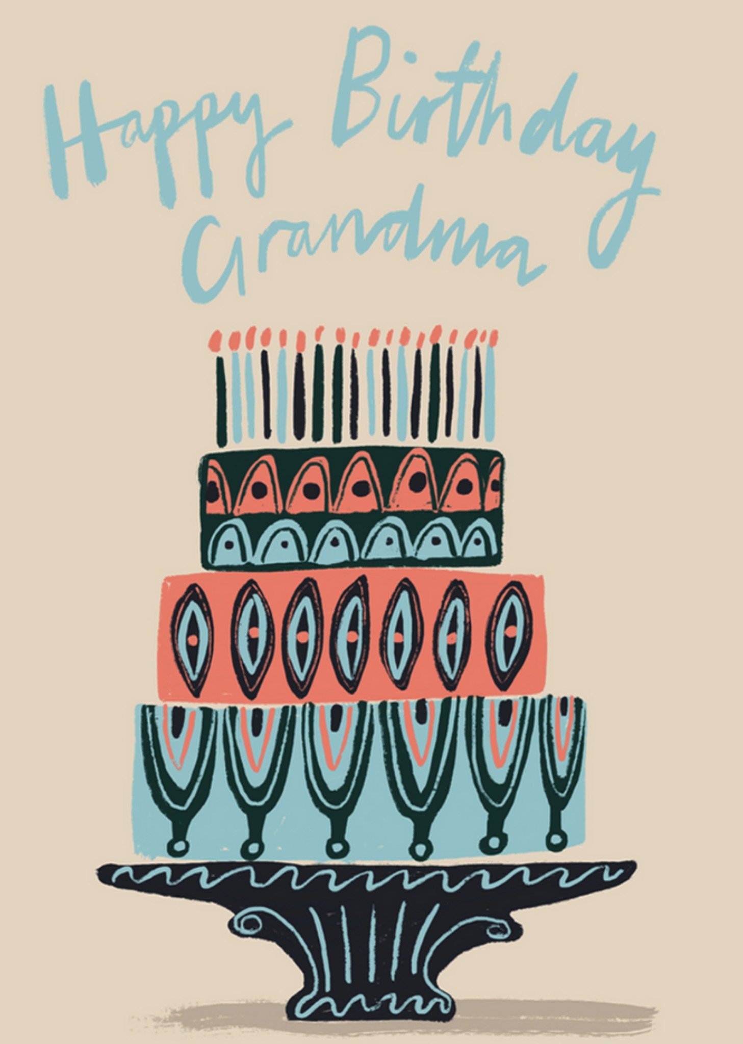 Verjaardag - Oma - Taart