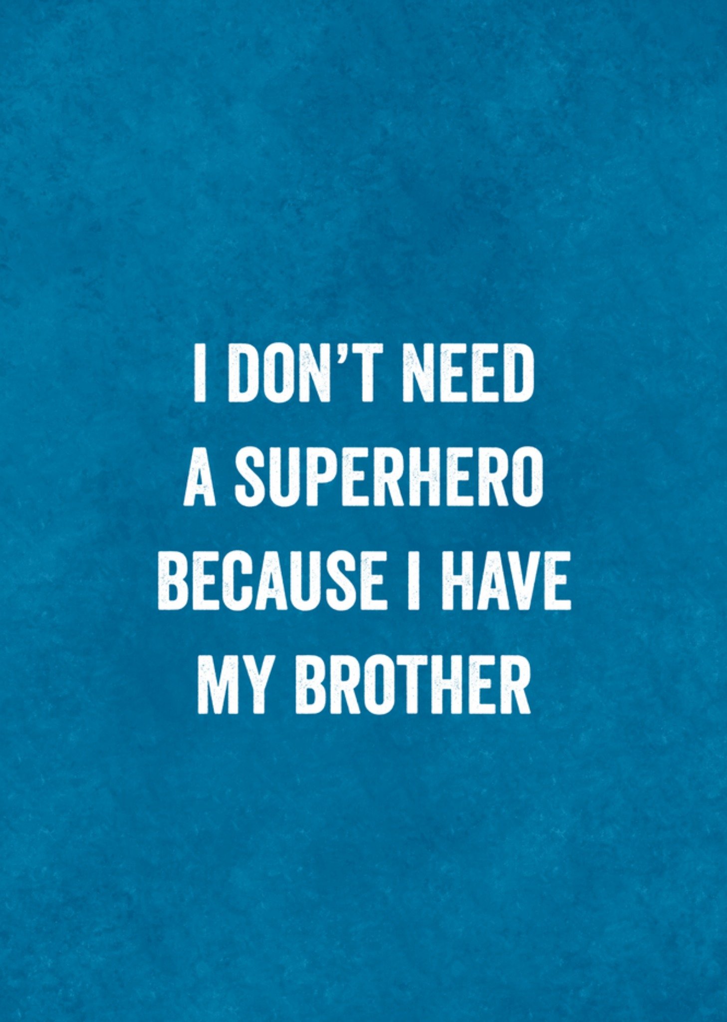 Broer en zus dag - superhero - broer