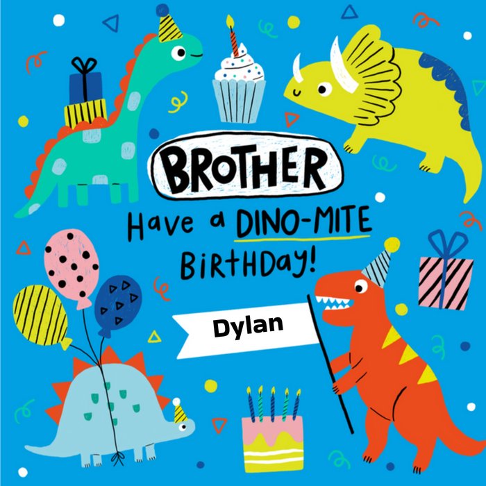 Greetz | Verjaardagskaart | Dino-mite birthday!