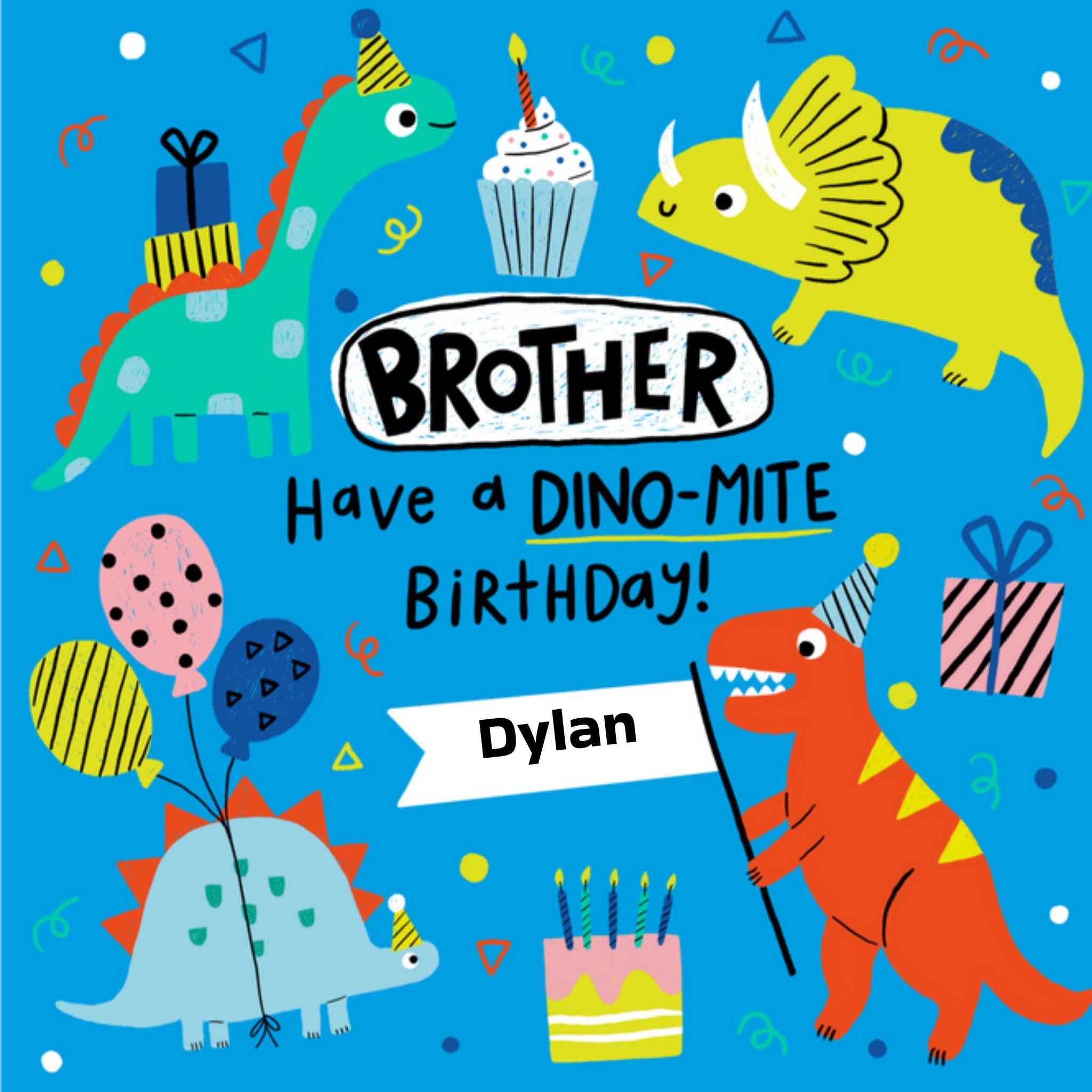 Verjaardagskaart - Dino-mite birthday!