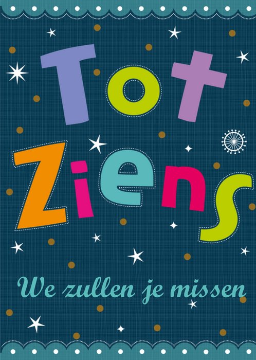 Paperclip | Nieuwe baan | tot ziens | missen