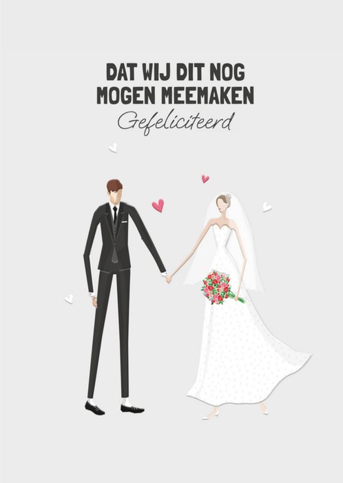 TMS | Huwelijkskaart | Gefeliciteerd | grappig
