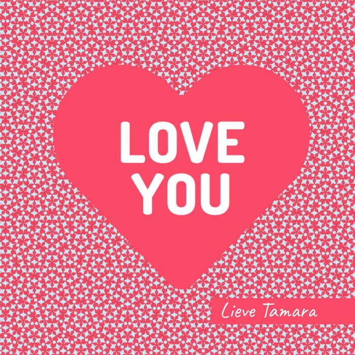 Love Repeat | Liefdeskaart | Love you