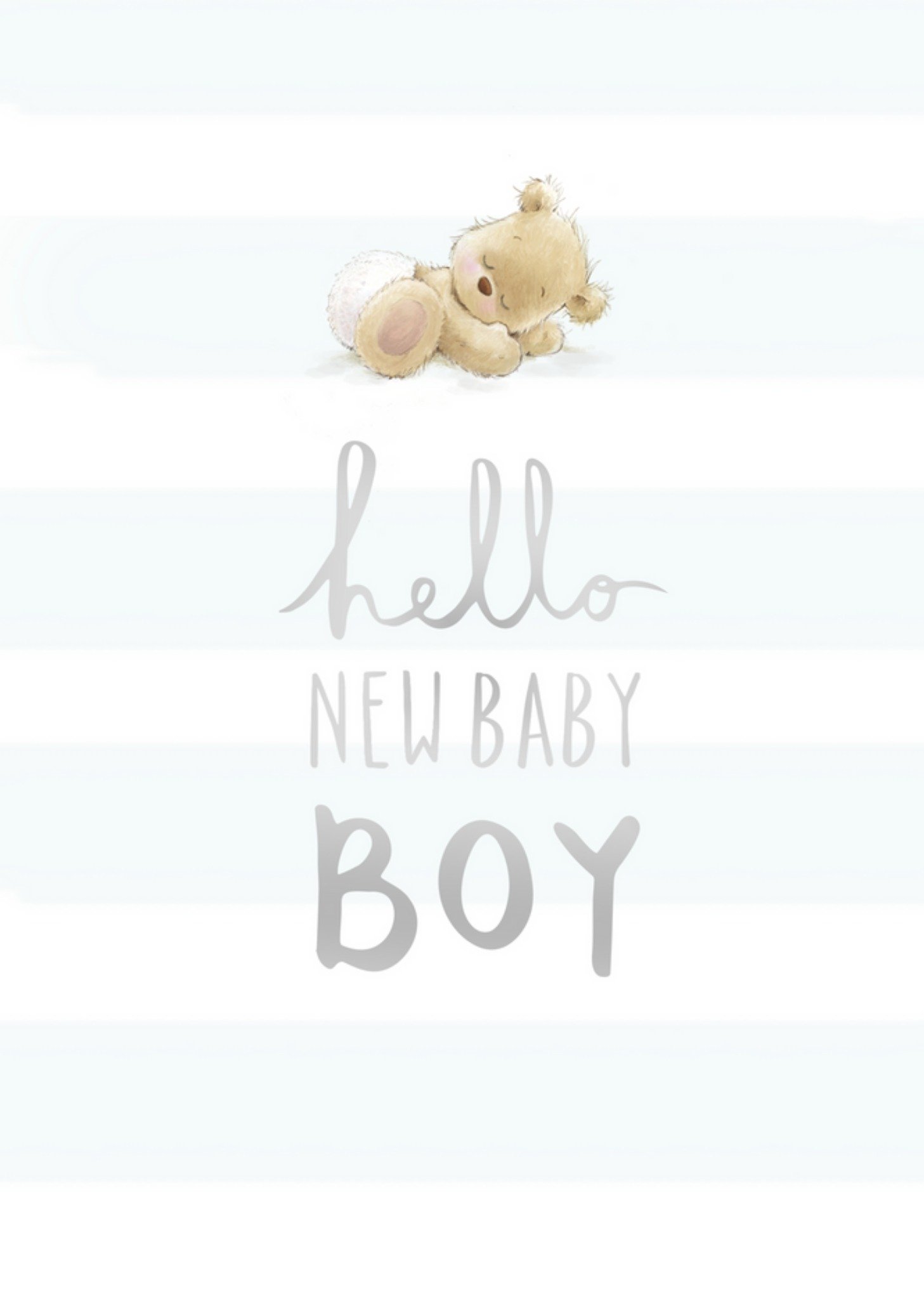 UK Greetings - Geboortekaart - new baby boy