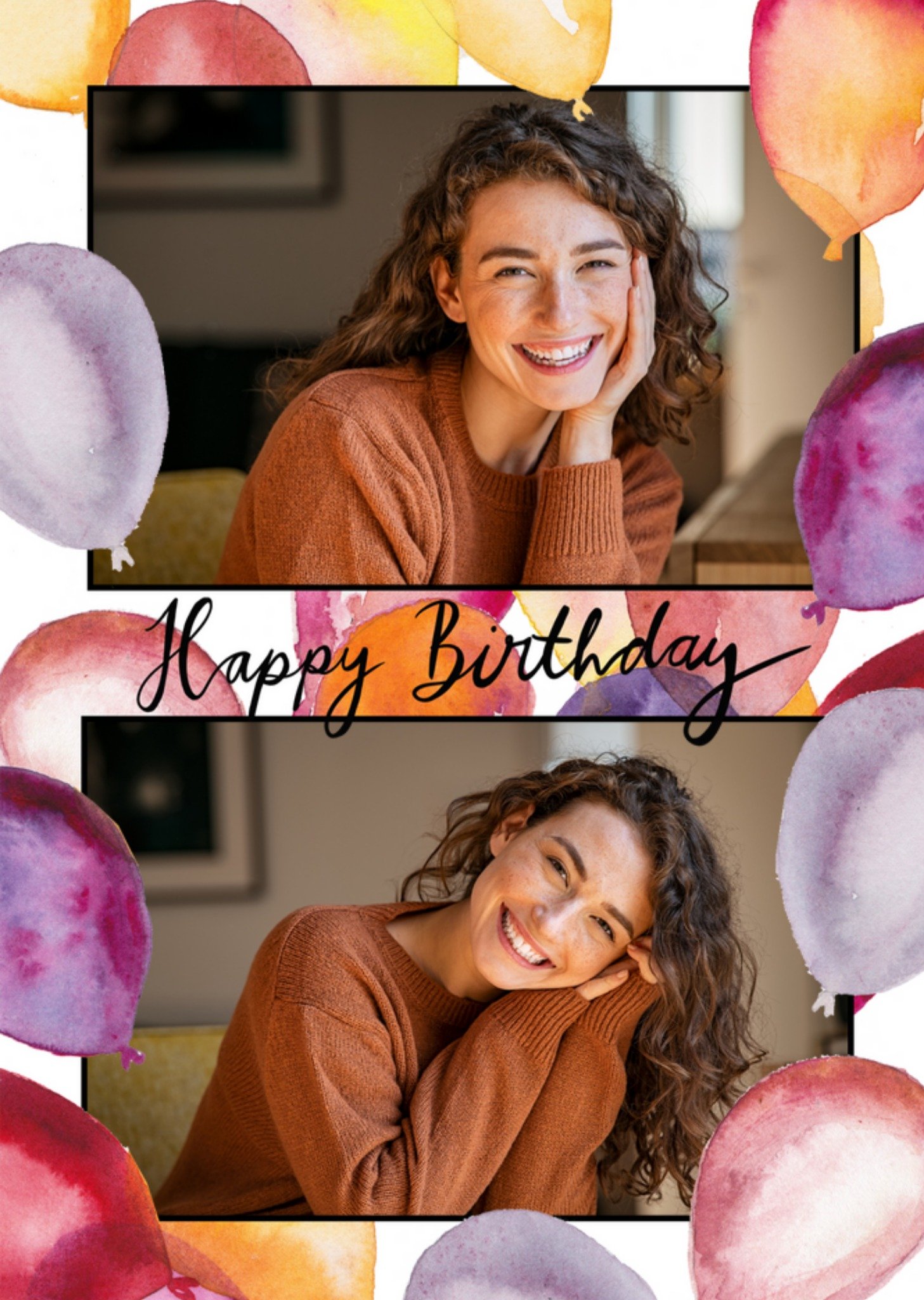 Marie Bodie - Verjaardagskaart - Happy Birthday - Met fotos