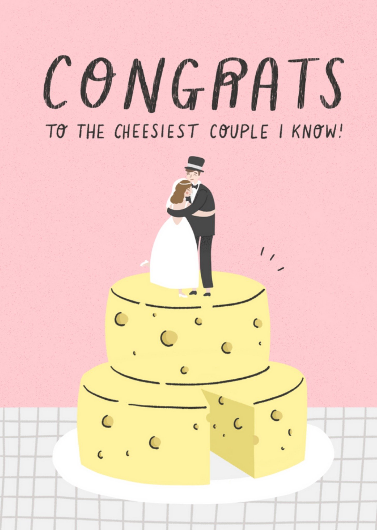 Charly Clements - Huwelijkskaart - kaas